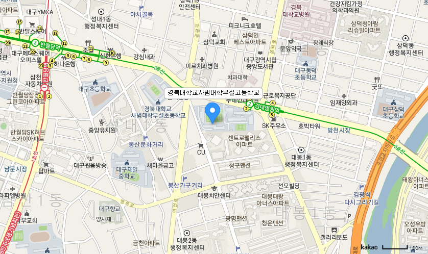 학교 찾아오시는 길 지도